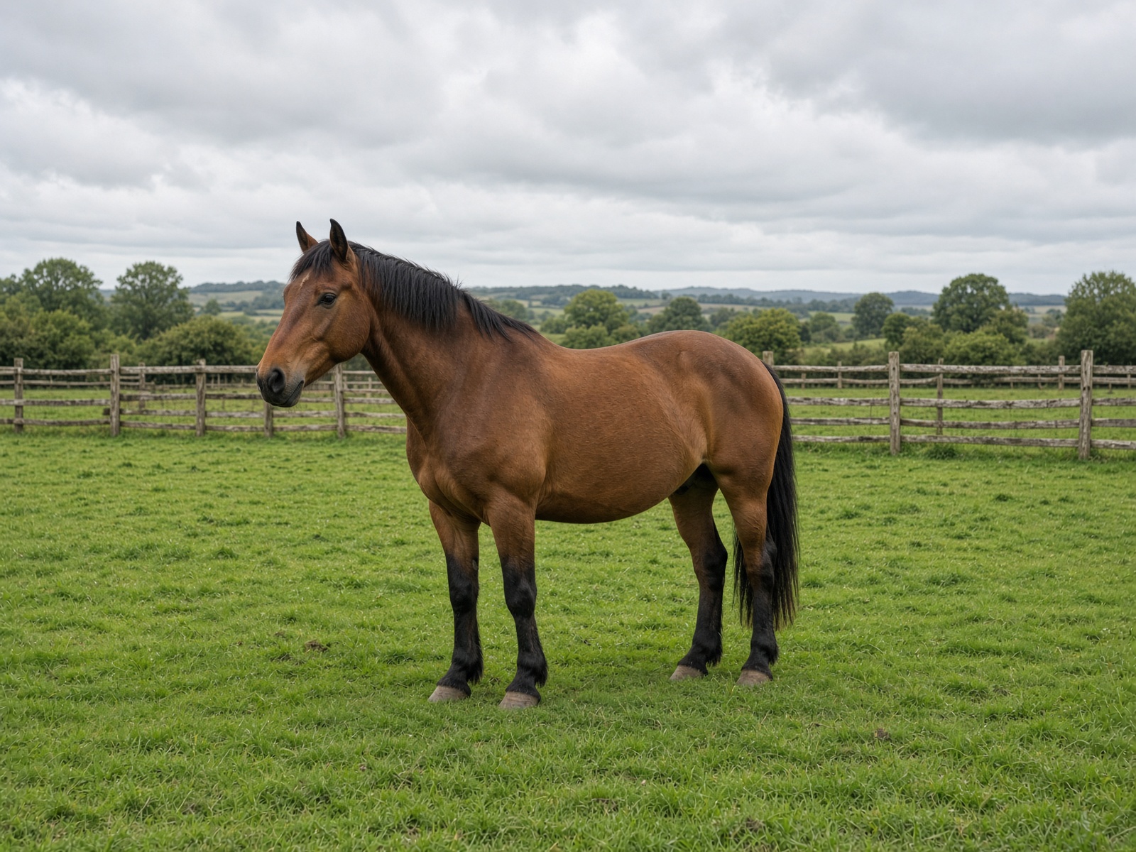 A horse